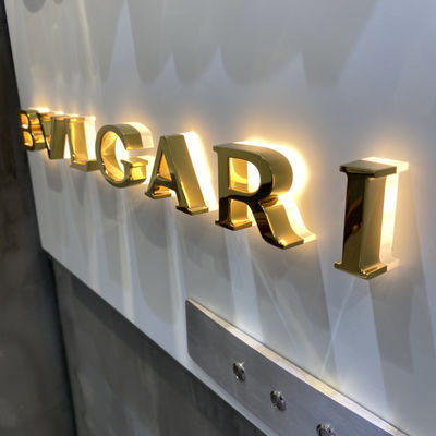 تابلوهای نورانی حروف و اعداد برای مشاغل CE RoHS