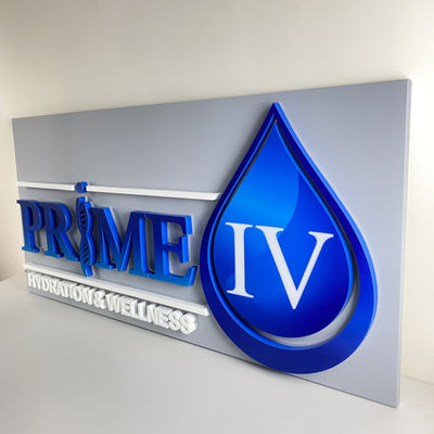 تابلوهای تابلوهای نورانی ال ای دی SMD 5050 با نور پس زمینه 20 میلی متری فولاد ضد زنگ