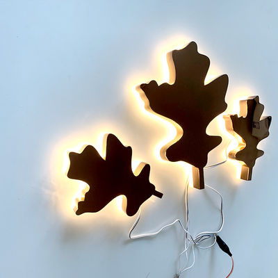 آینه رزگلد با نور پس زمینه استیل ضد زنگ تابلو فلزی با نور پس زمینه ضد زنگ