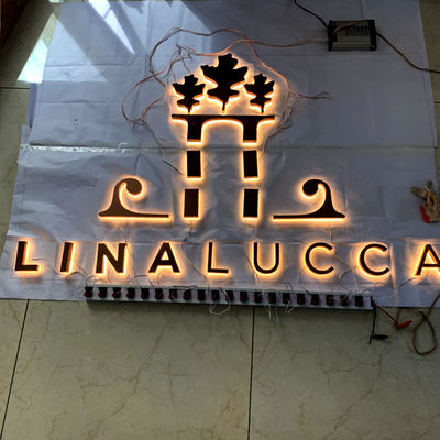 OEM Illuminated Channel Lighted Letter Signs Backlit Mirror Polish