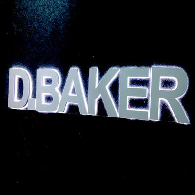 تابلوی حروف با نور پس‌زمینه رستوران با عمق 2 تا 20 سانتی‌متر تابلوی تابلوی ال‌ای‌دی درخشان اکریلیک