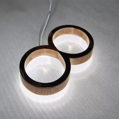 تابلو شماره خانه آینه طلا پلاک شماره درب هتل DC12V