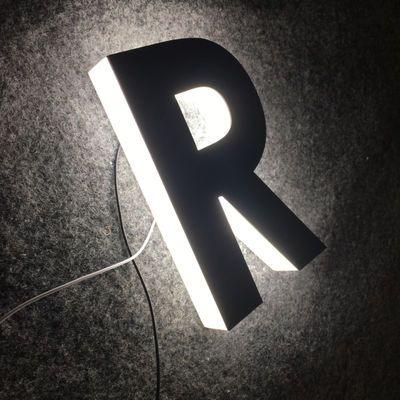 OEM ODM پلاستیکی الفبای اکریلیک نورانی تبلیغات ویترین فروشگاه