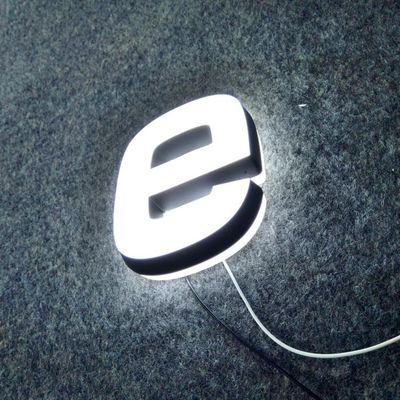 HIGHSPAN سفارشی LED Glow Outdoor Light Up علامت ضد آب IP65