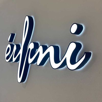 نامه نشانه‌های لوگوی داخلی سه بعدی روشن برای فروشگاه خرده‌فروشی CE ROHS UL