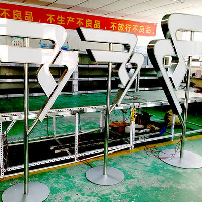 SMD5050 ال ای دی اکریلیک سه بعدی علامت حروف مستقل 50000 ساعت کار