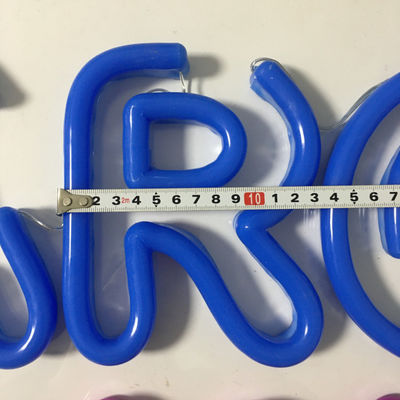 تابلوهای نئونی انعطاف پذیر PVC اکریلیک دکوراسیون تابلوهای فروشگاهی در فضای باز