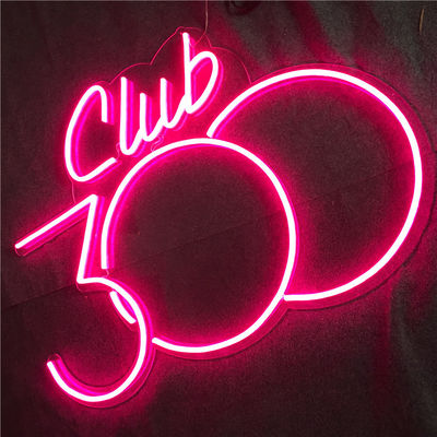 تابلوی نئون ال ای دی اکریلیک تابلوی دیواری نئون صورتی 12VDC