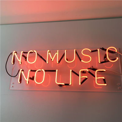 قرمز صورتی ولنتاین تاتو تابلو نئون تابلو برای بار خانه 7.5kv