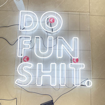 لوله های شیشه ای چراغ نئون انعطاف پذیر نوار نئون نور تا علامت CE