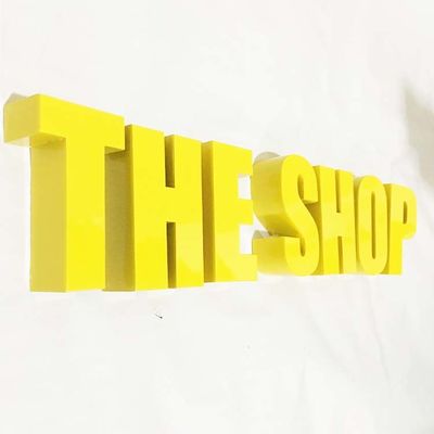 تابلوی فلزی برس برس طلایی فولاد ضد زنگ به عمق 10 سانتی متر برای ادارات دولتی