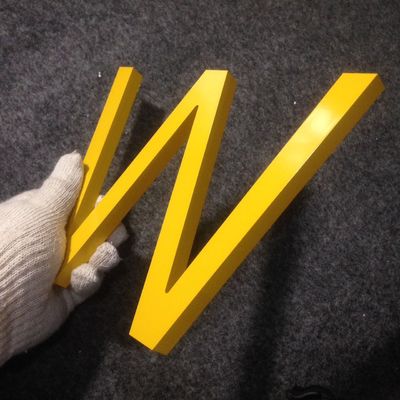 لوگوی چاپ شده با اشعه ماوراء بنفش 15 میلی متری 3 بعدی با حروف اکریلیک غیر سمی