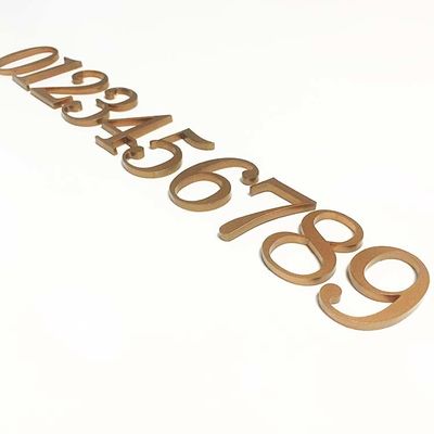 علامت شماره درب اکریلیک جامد علامت اکریلیک برش مسطح CE ROHS