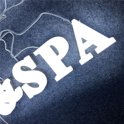 12 میلی متر اکریلیک شرکت آرم دیوار علامت کانال آلومینیوم حروف ضد زنگ