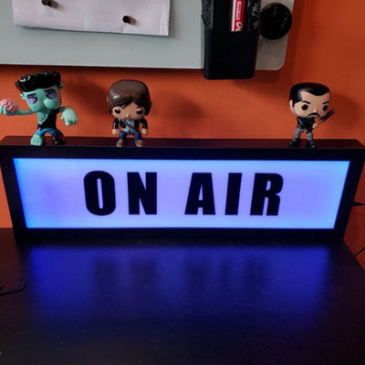 لوگوی اکریلیک سه بعدی با چراغ جلوی باز چراغ PMS Colors Illuminated