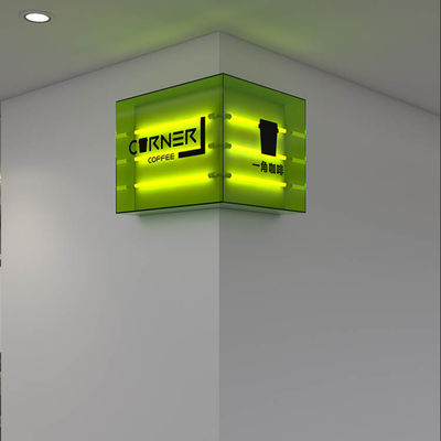 جعبه نور چراغ ساختمان LED جهت دار اکریلیک