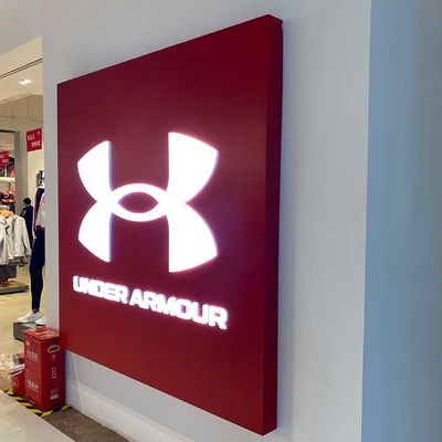 تابلوی ساختمان هتل فولاد ضد زنگ اکریلیک ال ای دی چراغ دار حروف کانال