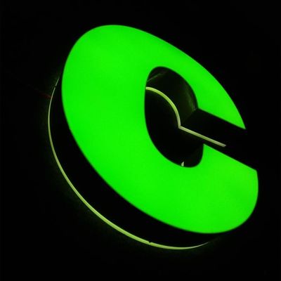 عمر 000 ساعت، تابلو حروف کانال LED، روشنایی بالا، بادوام، مقاوم در برابر آب و هوا، نمایشگر تبلیغاتی تجاری