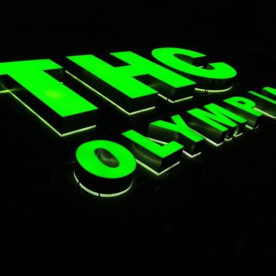 عمر 000 ساعت، تابلو حروف کانال LED، روشنایی بالا، بادوام، مقاوم در برابر آب و هوا، نمایشگر تبلیغاتی تجاری