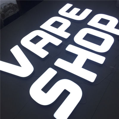 علامت تجاری سه بعدی تابلوی خرده فروشی فروشگاه DC12V