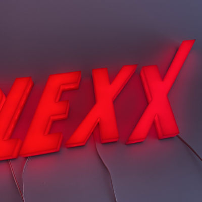 حروف سفارشی 3d Letter Sign Cool Graffiti Alphabet Dc12v 5cm