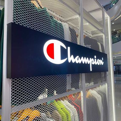 ضد آب سه بعدی علامت حروف Alphabet Metal Illuminated 60HZ