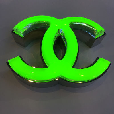 ضد آب سه بعدی علامت حروف Alphabet Metal Illuminated 60HZ