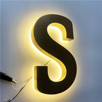 تابلوی تابلوی رستوران HIGHSPAN فولاد ضد زنگ با نور پس زمینه CE ROHS