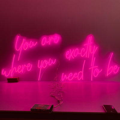 حروف کانال سه بعدی نئون شخصی سازی شده HIGHSPAN با تخته اکریلیک