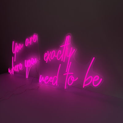 حروف کانال سه بعدی نئون شخصی سازی شده HIGHSPAN با تخته اکریلیک