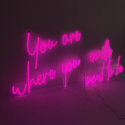 حروف کانال سه بعدی نئون شخصی سازی شده HIGHSPAN با تخته اکریلیک