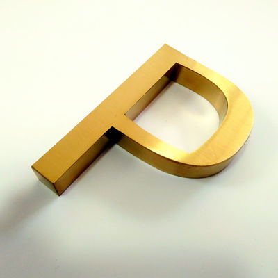 تابلوی فلزی درب اداری داخلی آبکاری برقی SS304 برسکاری شده