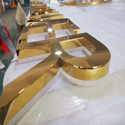 نشان نامه سه بعدی فروشگاه خرده فروشی ساخته شده با عمق 3 تا 15 سانتی متر