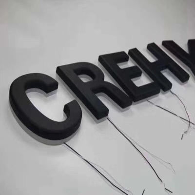 روشنایی سفید فلزی فروشگاه علامت کانال علامت نامه با نور پس زمینه CE ROHS