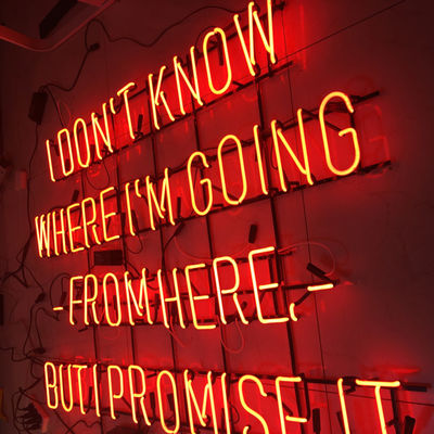 فروشگاه دکوراسیون قاب فلزی نئون نور تابلوهای کلمه برای دیوار