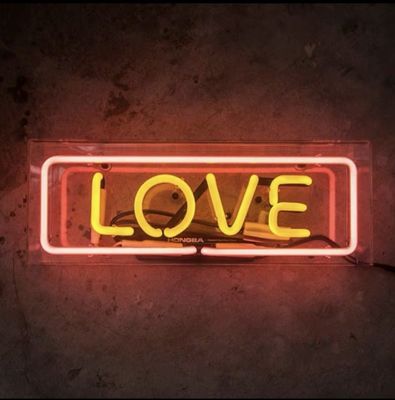 تابلوی نئون سفارشی عشق عروسی برای OEM ODM اتاق خواب