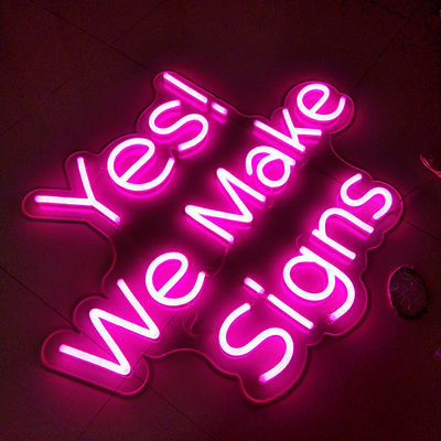 UL سفارشی نئون علامت عروسی عشق کانال نئون نامه برای دیوار