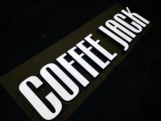 تابلوی 3 بعدی ال ای دی لایت باکس کانال فلزی ساخته شده