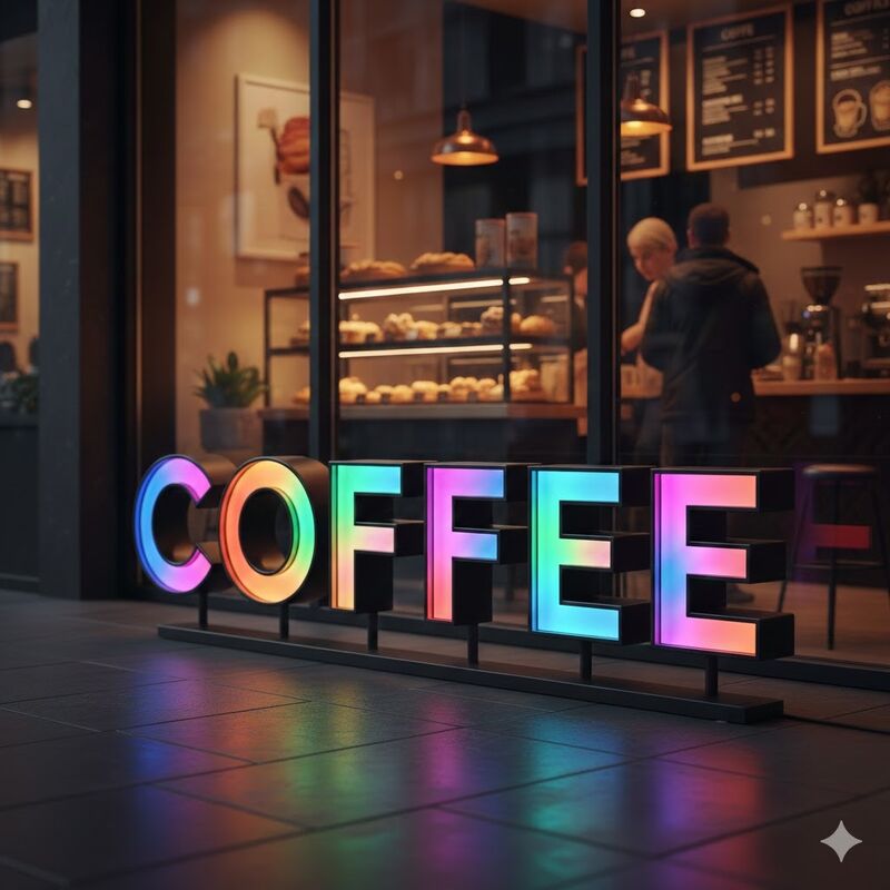 000 ساعت عمر مفید LED حروف کانال، مناسب برای تبلیغات خرده فروشی و راهکارهای تابلو سازی